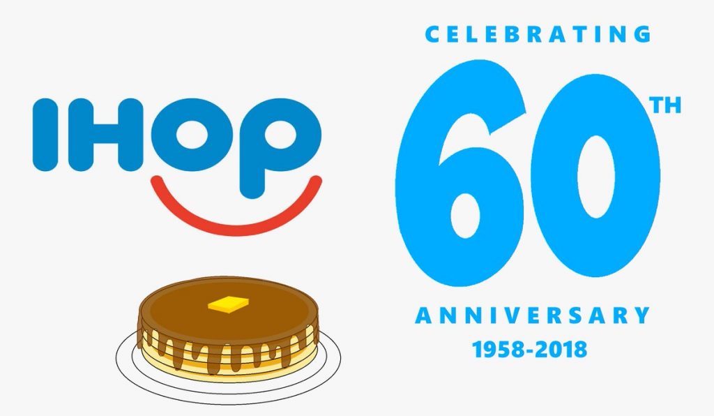 » IHOP 60th Anniversary = Original Buttermilk Pancake Short Stacks Just